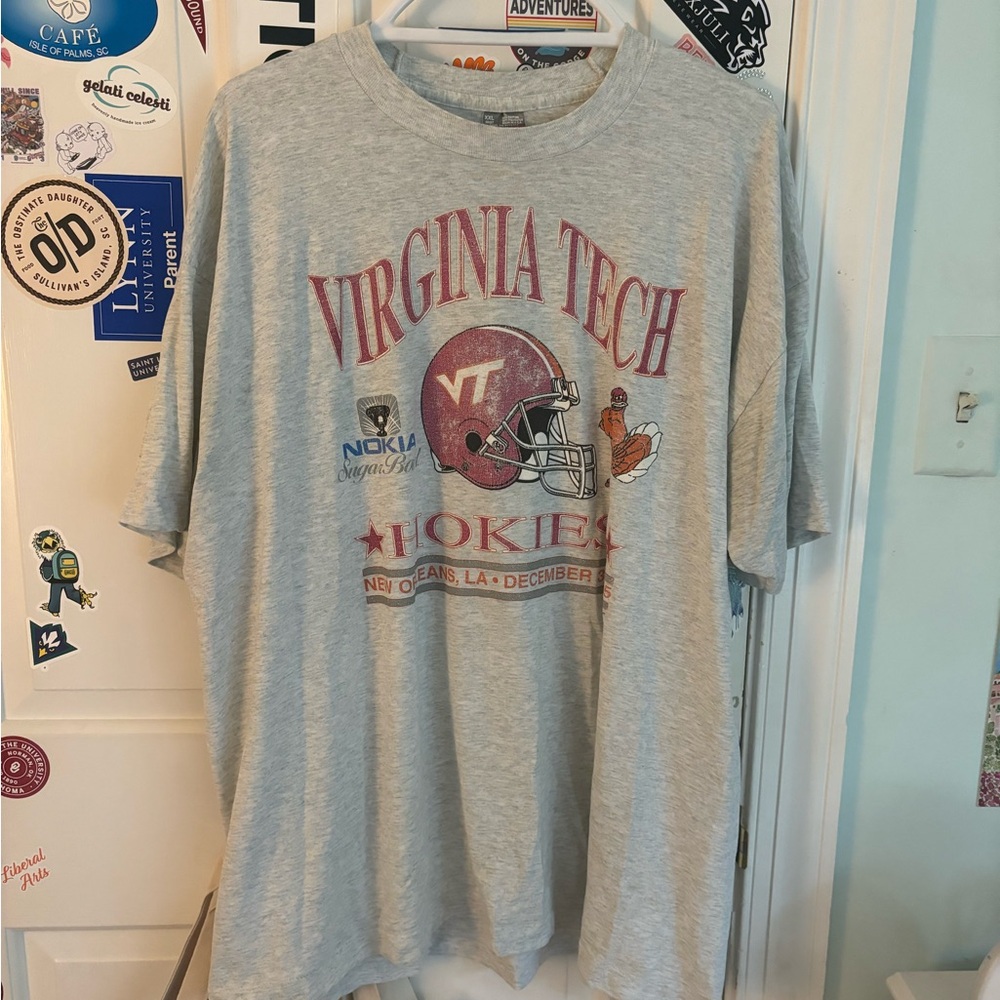 Virginia tech Hokies vintage football tee